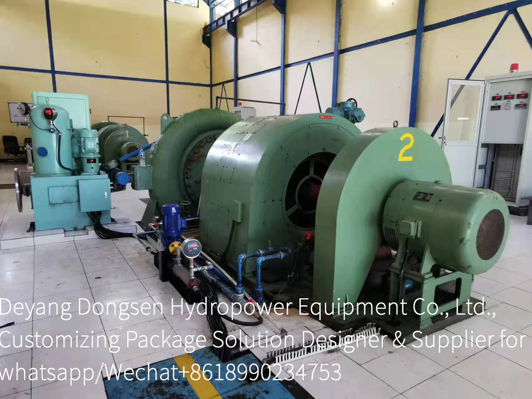 Turbin Hidro baja tahan karat untuk produksi energi yang tahan lama