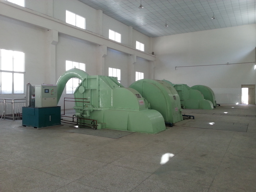 High Hydraulic Microcomputer Governor Hydro Turbine Generator Untuk Sistem On/Off Grid 100KW-3MW