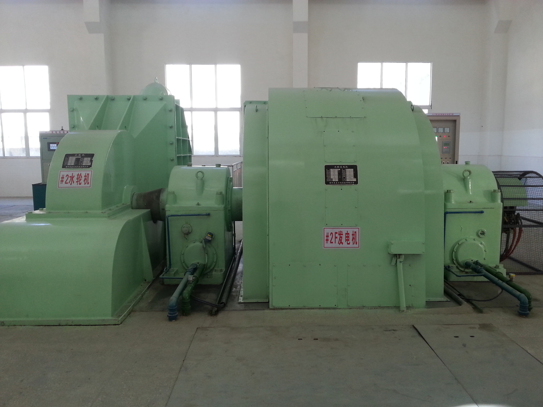 High Hydraulic Microcomputer Governor Hydro Turbine Generator Untuk Sistem On/Off Grid 100KW-3MW