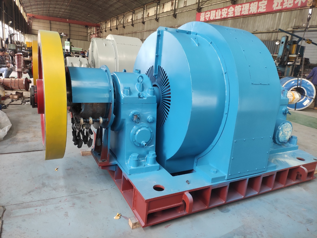220V/380V/400V tegangan nominal Francis Hydro Turbine disesuaikan untuk kebutuhan Anda