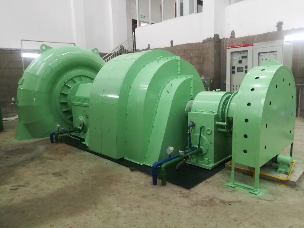 30-50 Tahun Umur Generator Turbin Hidro dengan Kapasitas Tinggi 300kw-20mw dan bahan pelari baja tahan karat