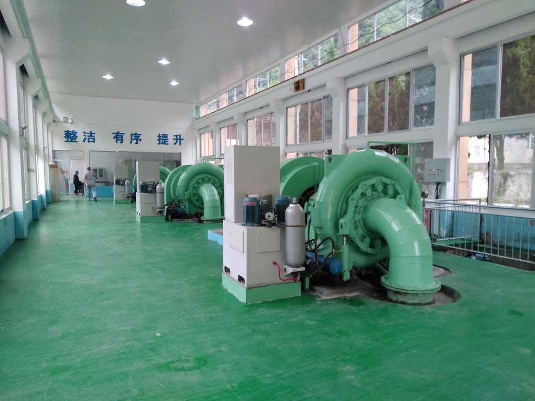 30-50 Tahun Umur Generator Turbin Hidro dengan Kapasitas Tinggi 300kw-20mw dan bahan pelari baja tahan karat