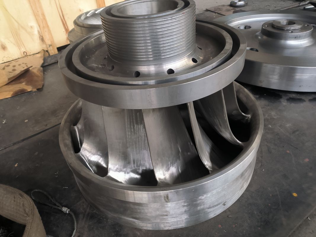 Diameter Inlet Disesuaikan 1-5 Meter Turbin Hidro Runner dengan dan Kecepatan Rotor Nominal 100rpm 200rpm 300rpm 500rpm 1000rpm