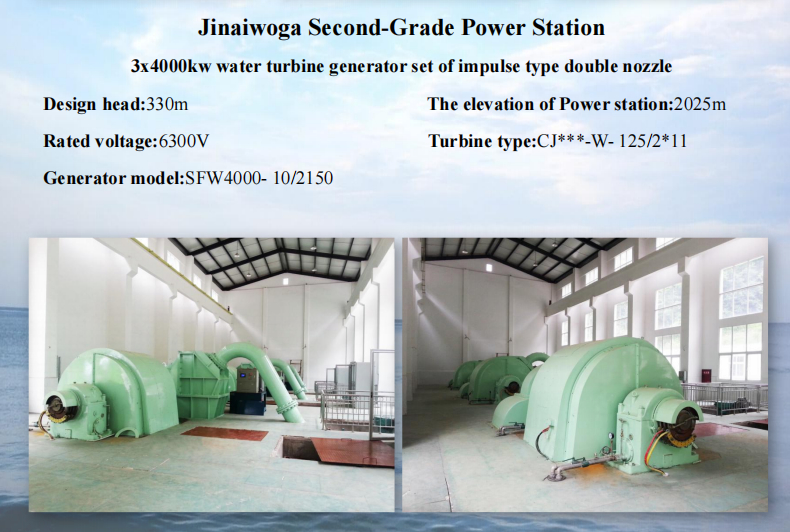 Generator Turbin Pelton Custom. Peralatan tenaga air yang tahan lama dan ramah lingkungan untuk energi terbarukan.