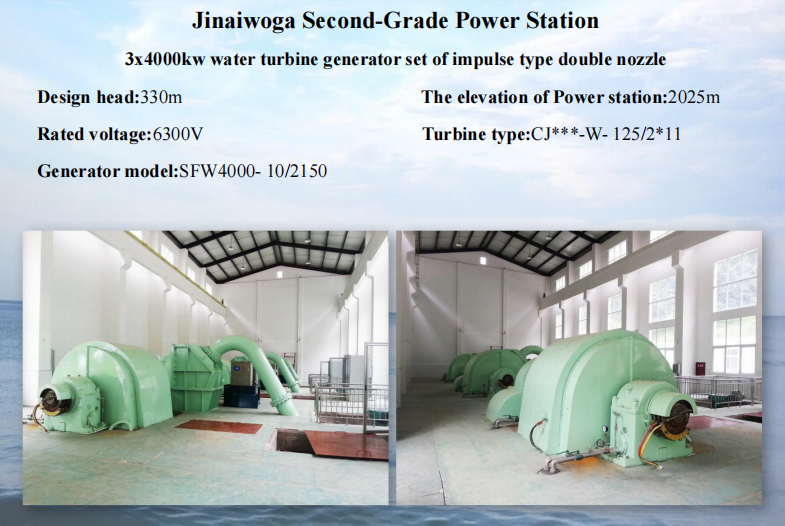 Generator Turbin Pelton Custom. Peralatan tenaga air yang tahan lama dan ramah lingkungan untuk energi terbarukan.