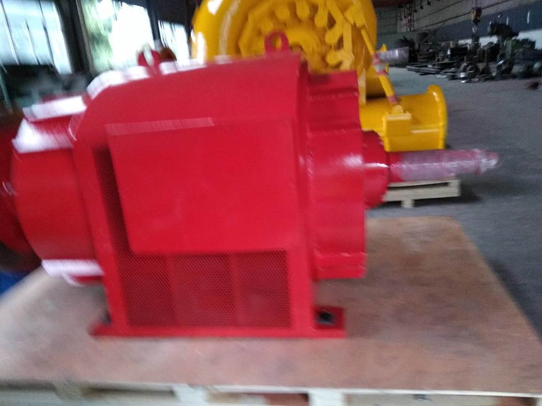 Aluminium Alloy Blade Layout horizontal atau vertikal Turbin hidroelektrik untuk 100kw-20mw Efisiensi kisaran daya