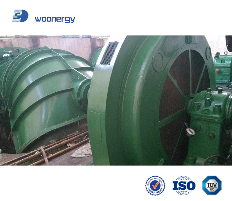 3 Fase Synchronous Generator Francis Hydro Turbine Dengan Desain Kepala 20m Untuk 500m Dan Untuk Instalasi Vertikal atau Horizontal