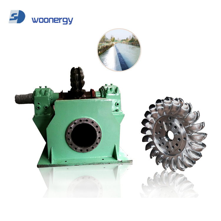 Sistem Kontrol Manual atau Otomatis Kaplan Hydro Turbine Generator dengan Diameter Runner 1-10 meter