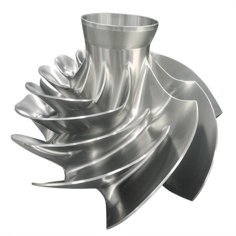 Turbin Hidro Runner dengan kisaran kecepatan 150RPM-1000RPM Lebar bilah yang disesuaikan dan diameter Runner 0,5-10 meter