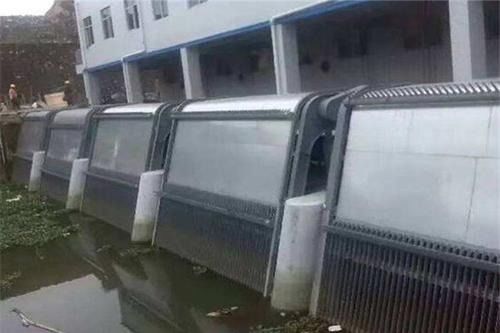 Mesin pembersih rak sampah bertenaga motor dengan ketebalan 4,5 sampai 16 mm dan rentang kecepatan 150RPM-1000RPM untuk penghapusan puing-puing industri