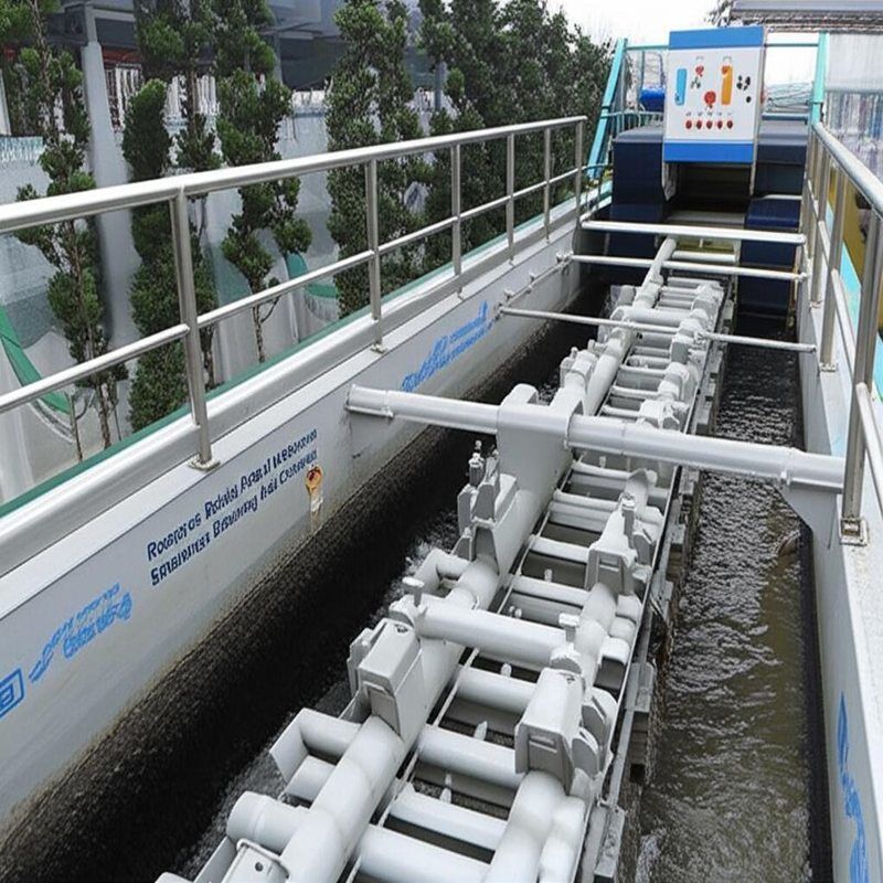 Mesin Pembersih Rak Sampah Industri dengan Daya 0.40-1000KW dan Ketebalan 4.5 - 16 Mm untuk Pembersihan Sampah yang Efisien