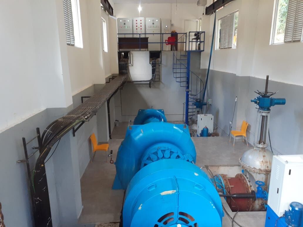 Generator Turbin Air dengan Pengatur Tegangan Otomatis (AVR) untuk Pemasangan Vertikal/Horizontal dan Frekuensi Terukur 50Hz/60Hz