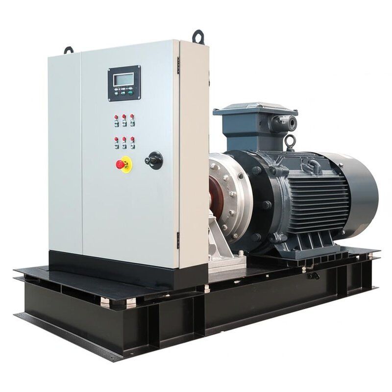 Turbo turbin generator dengan 15 sampai 300 meter operasi head range dan 5 dalam 1 terintegrasi panel kontrol untuk hingga beberapa MW output daya