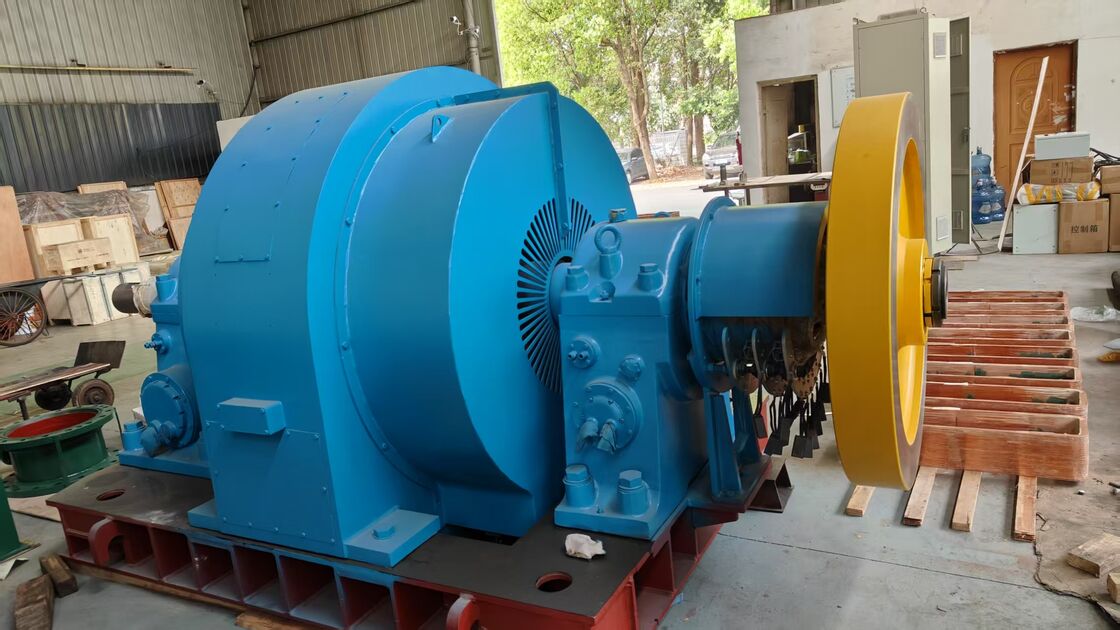 Francis Turbine Generator 300kW sampai 20 MW dengan umur 30 ~ 50 Tahun dan Kontrol Gubernur Otomatis untuk Pembangkit Listrik Tenaga Air