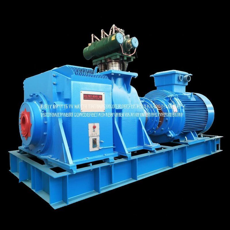 6.6 KV - 15 KV Water Turbine Generator dengan VVVF Speed Regulation dan 85% - 95% Efisiensi untuk PLTN