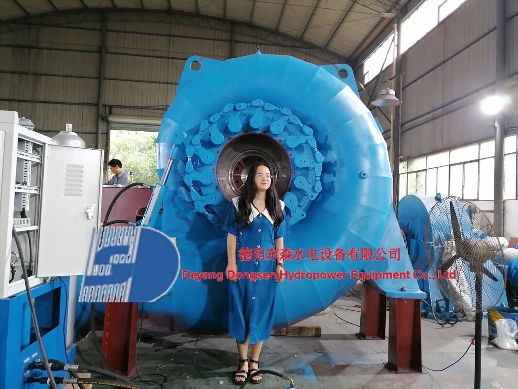Mode Kontrol Otomatis Generator Turbin Francis dengan Rentang Kecepatan 150RPM hingga 1000RPM dan Volute Baja Karbon untuk Pembangkit Listrik Tenaga Air