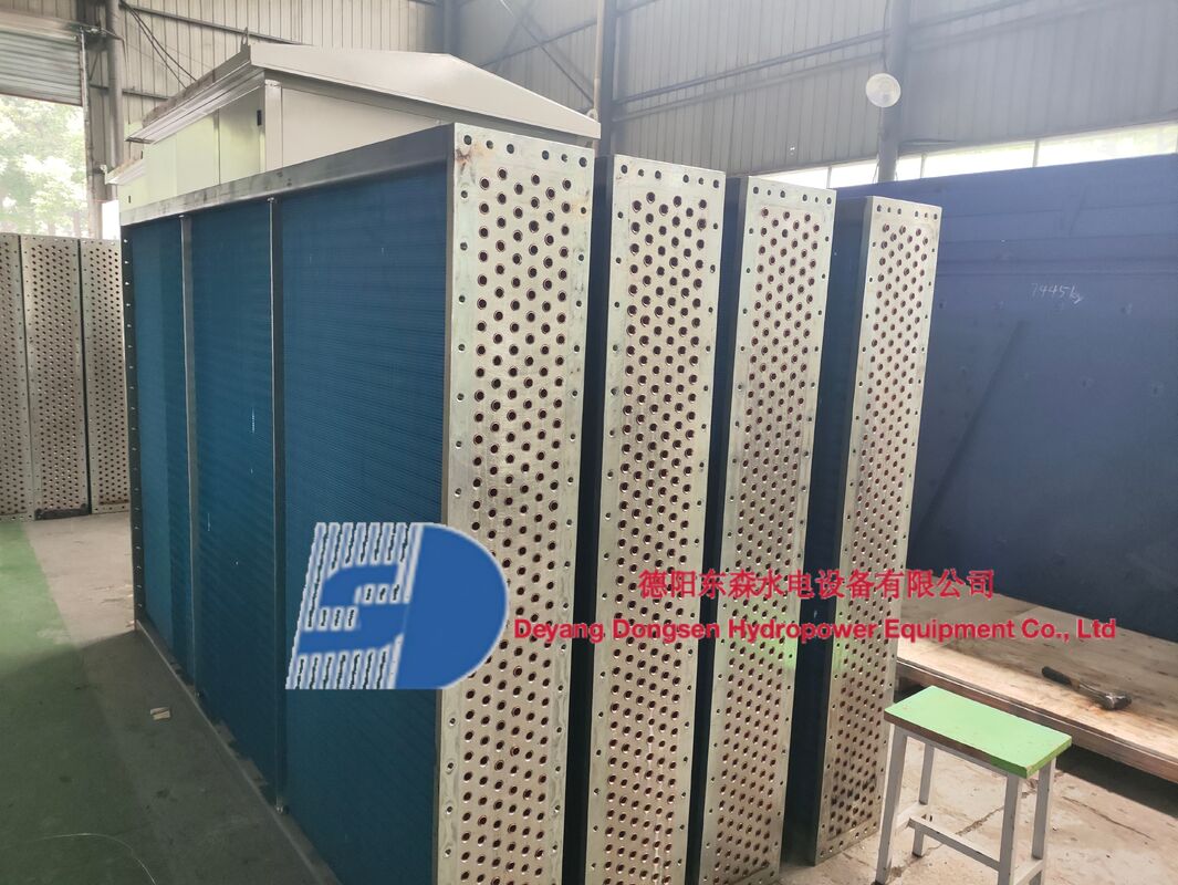 10 sampai 100 Kg Oil Cooler Untuk Hydro Turbine Heat Exchanger Keandalan Tinggi Memastikan Operasi Kontinyu Tanpa Gagal