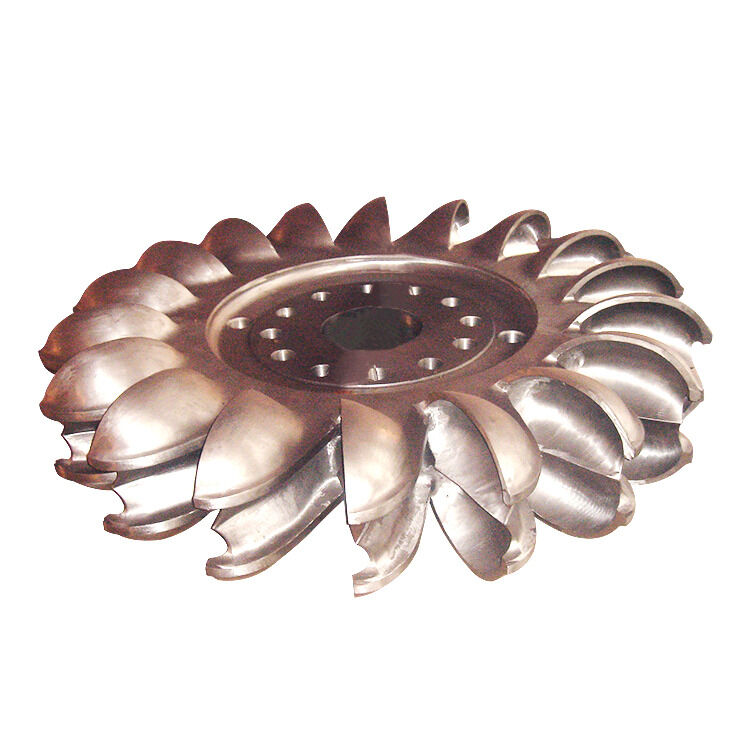 Cast Iron Francis Water Turbine Generator Dilengkapi dengan Static Excitation System yang menyediakan output listrik dan konversi energi air