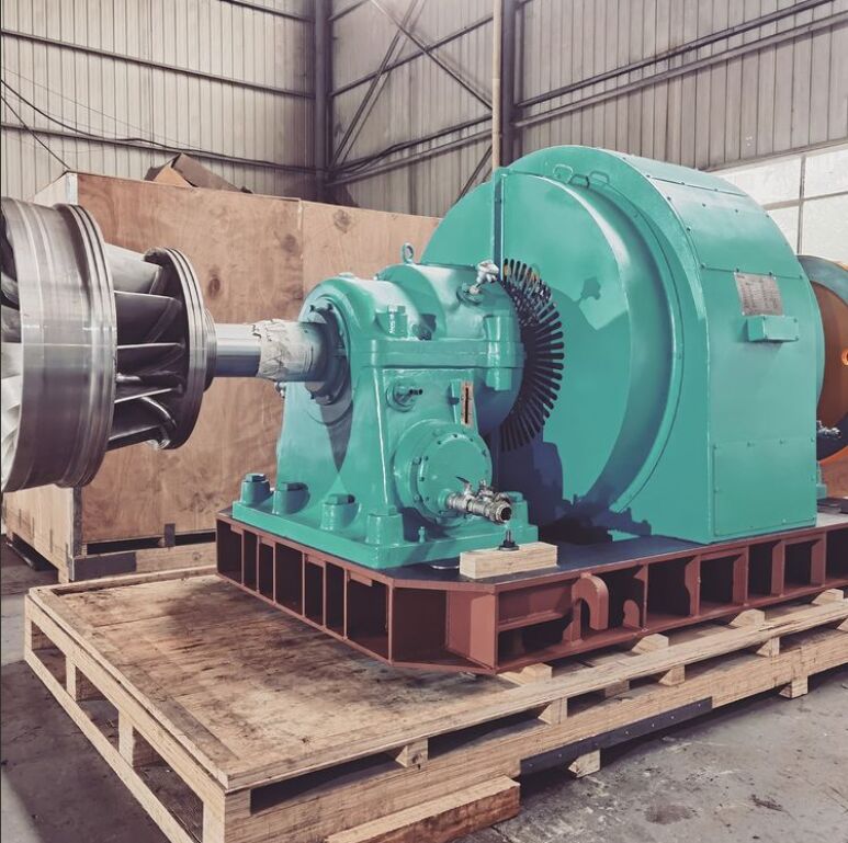 Mode Kontrol Otomatis Turbin Francis Generator dengan Tata Letak Horizontal Atau Vertikal dan Kecepatan Terukur 450-1000RPM untuk Pembangkit Listrik