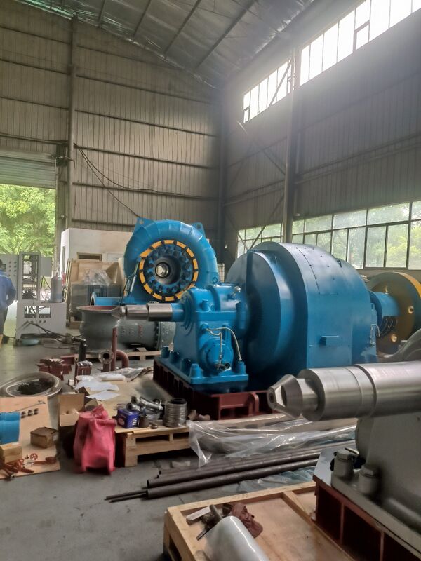 Generator Turbin Francis Baja Tahan Karat dengan Mode Kontrol Otomatis dan 450-1000 RPM untuk Solusi Energi Tenaga Air