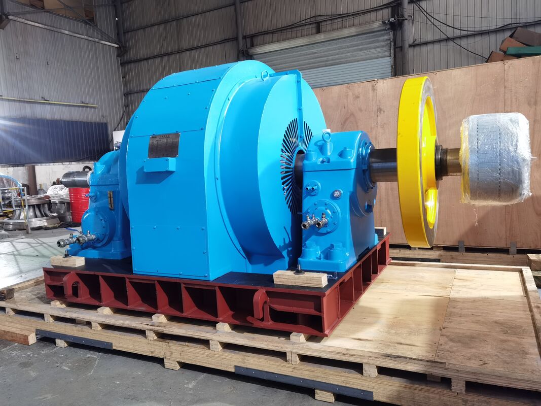 Francis Runner Water Turbine Generator Dirancang untuk Desain Kepala 168 sampai 357 M Robust Francis Turbine Generator Teknologi