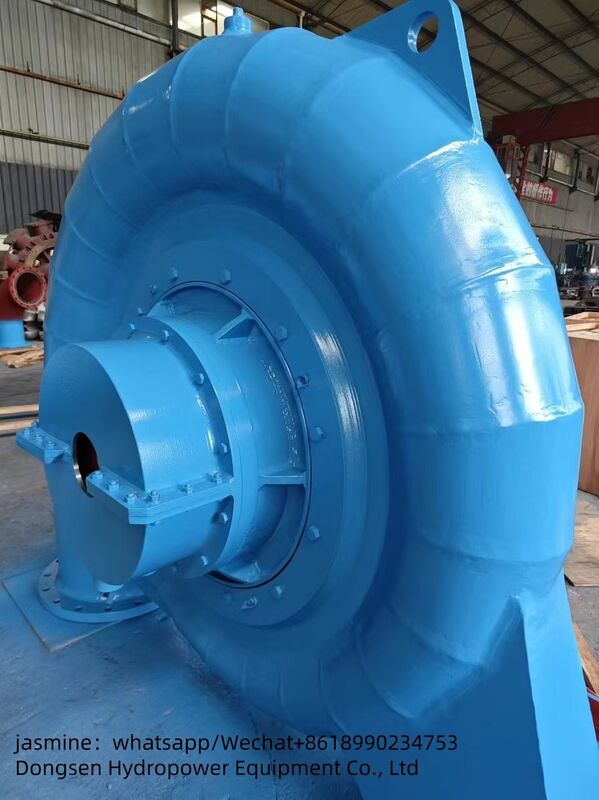 450-1000 RPM Francis Turbine Generator dengan Microcomputer Governor dan Perlindungan IP54 untuk PLTN