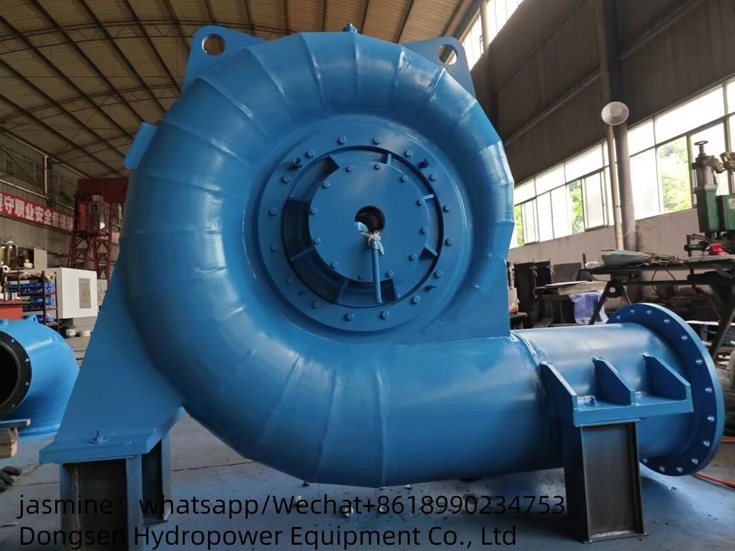 Francis Runner Water Turbine Generator Dirancang untuk Desain Kepala 168 sampai 357 M Robust Francis Turbine Generator Teknologi
