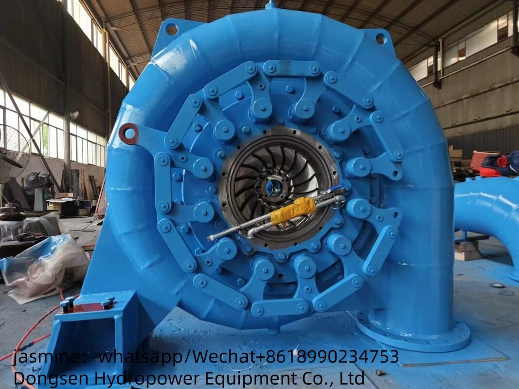 Francis Runner Water Turbine Generator Dirancang untuk Desain Kepala 168 sampai 357 M Robust Francis Turbine Generator Teknologi
