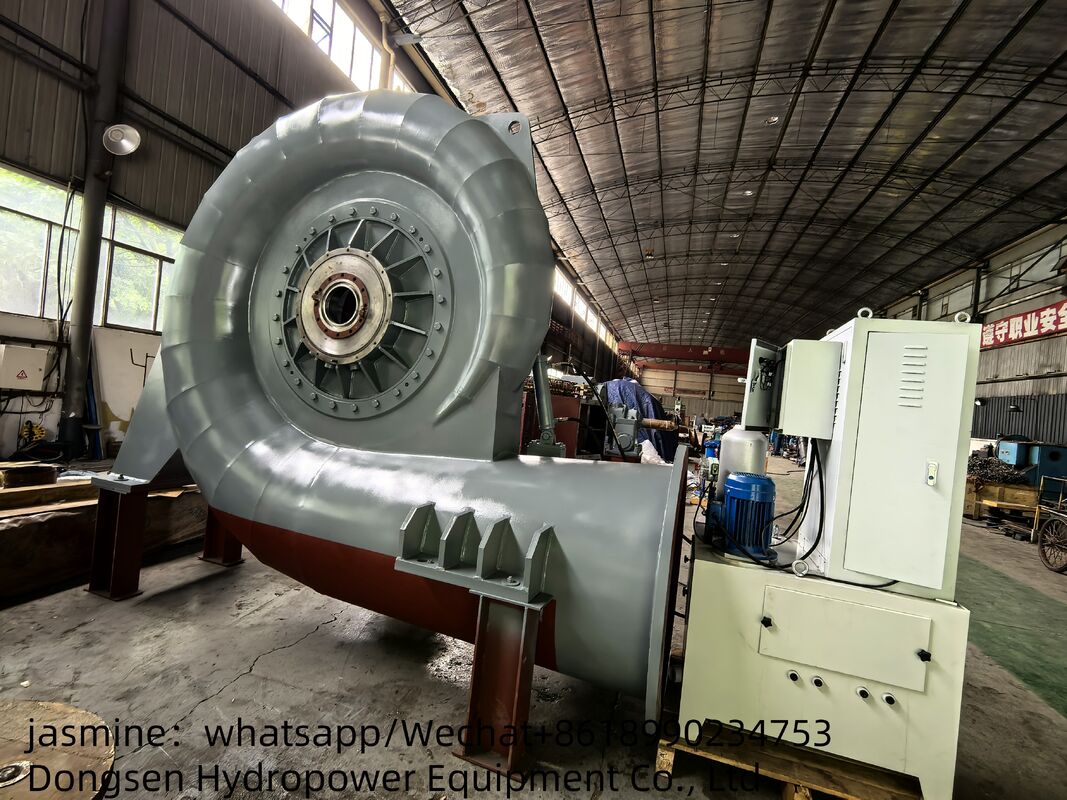 Modus Kontrol Otomatis Francis Turbin Air Generator Peralatan Tenaga Hidroelektrik Berkelanjutan untuk Proyek Energi Terbarukan