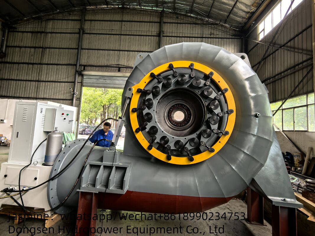 Generator Turbin Air Francis Besi Cor dengan Sistem Eksitasi Statis untuk Masa Pakai 30~50 Tahun dan Kontrol Otomatis