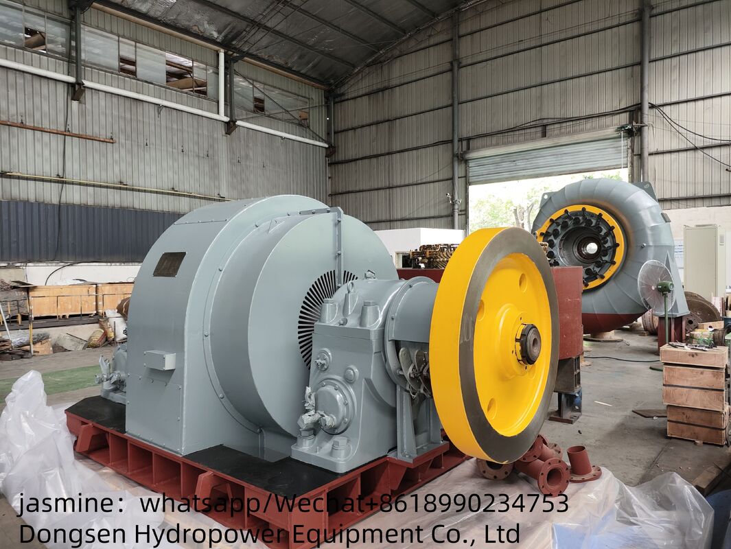 Modus Kontrol Otomatis Francis Turbin Air Generator Peralatan Tenaga Hidroelektrik Berkelanjutan untuk Proyek Energi Terbarukan