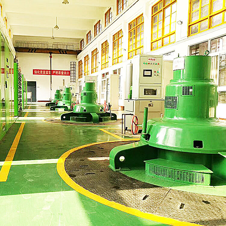 Kaplan Hydro Turbine Generator dengan pendinginan udara atau air, diameter pelari 1-10 meter, dan faktor daya 0,8-0,9 untuk energi terbarukan