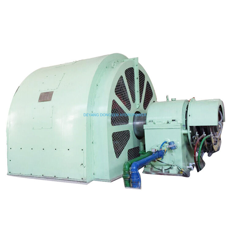 Periode Produksi 6 Bulan Turbin Kincir Pelton Generator Peralatan Tenaga Air Dirancang untuk Produksi Energi Terbarukan