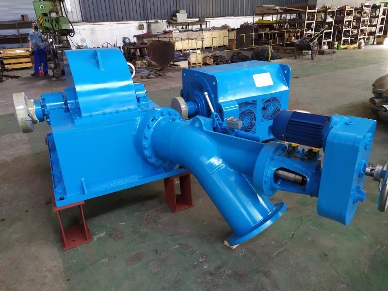 Generator Alternator Sinkron Unit Daya Industri Tugas Berat 500 1000kg untuk Produksi Energi yang Stabil