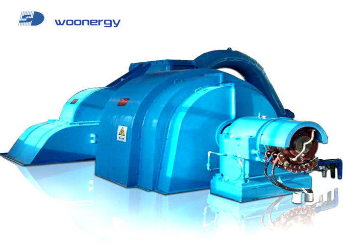 0.5 MW-20MW Power Output Pelton Turbine Generator dengan instalasi horisontal dan sistem eksitasi statis