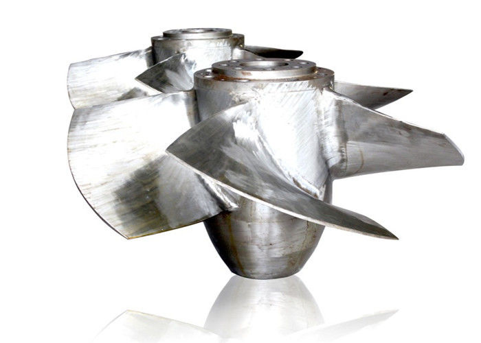 Kaplan Hydro Turbine Generator dengan pisau stainless steel, Efisiensi hingga 95%, dan Variable Flow Rate untuk tenaga hidroelektrik