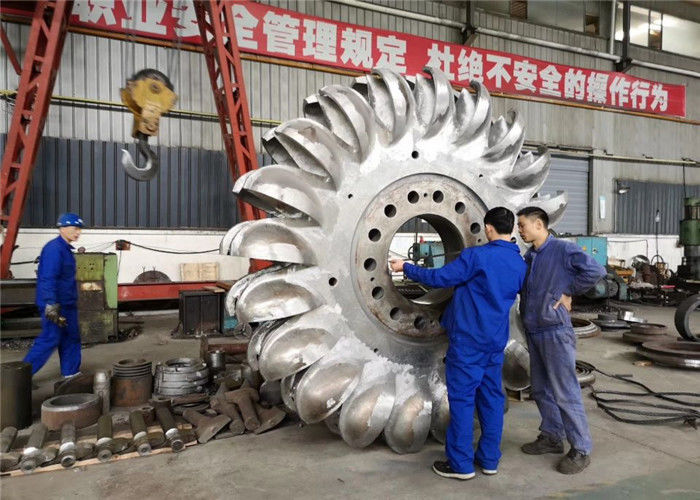 Diameter 200mm Pelton Wheel Turbine Generator Kecepatan Variabel Dirancang untuk Memaksimalkan Ekstraksi Energi di Pembangkit Listrik Tenaga Air