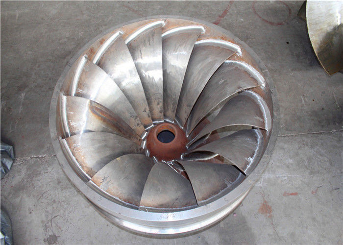 Generator Turbin Hidro yang disesuaikan Baja Baja tahan karat 450-1000rpm untuk Kepala Air 5m-500m