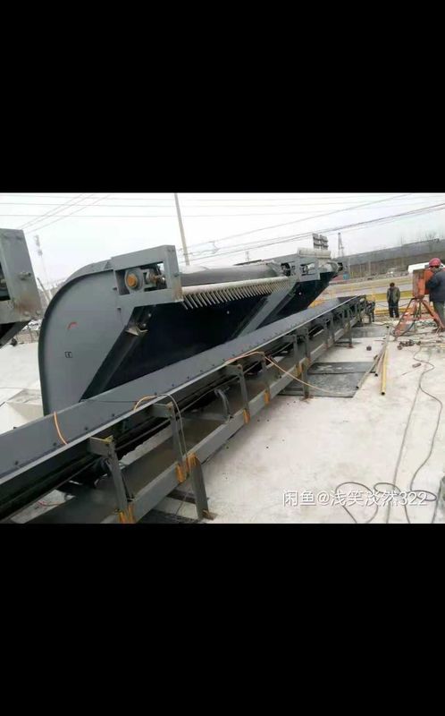 Mesin pembersih rak sampah bertenaga motor dengan ketebalan 4,5 sampai 16 mm dan rentang kecepatan 150RPM-1000RPM untuk penghapusan puing-puing industri