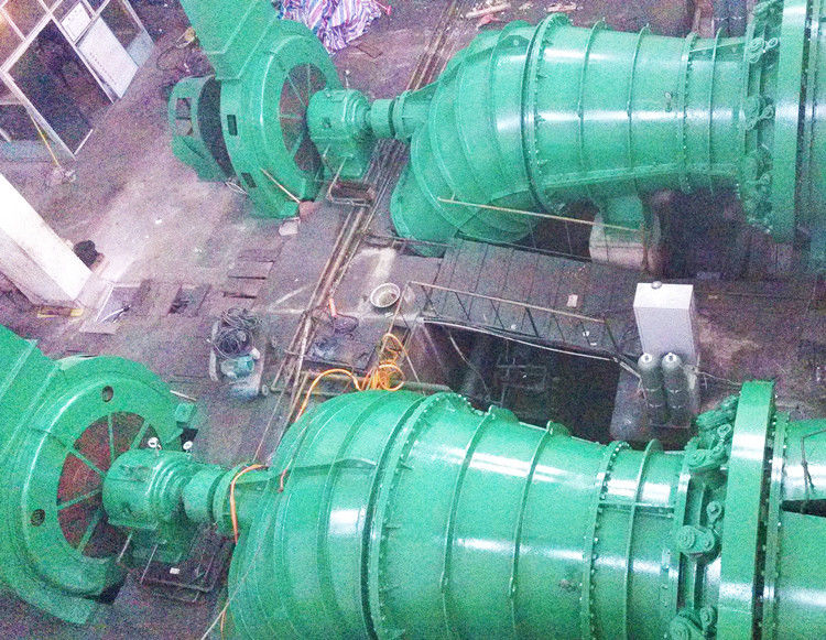 Jenis Pit Turbin Air Tubular Horisontal Untuk Pembangkit Listrik Tenaga Air Efisiensi Tinggi