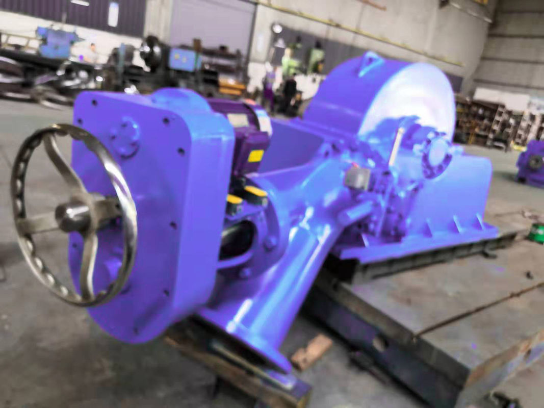Turbo turbin generator dengan stainless steel runner 50-400m nominal kepala dan klep kupu-kupu untuk off grid atau On grid solusi listrik