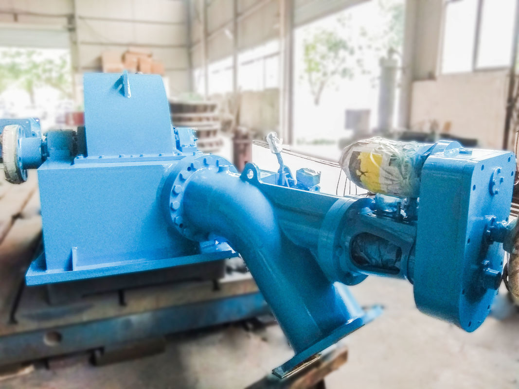 Turbo turbin generator dengan stainless steel runner 50-400m nominal kepala dan klep kupu-kupu untuk off grid atau On grid solusi listrik