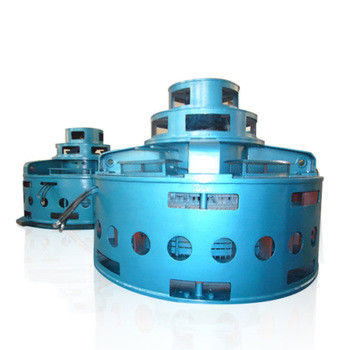 Kaplan Hydro Turbine Generator dengan pisau stainless steel, Efisiensi hingga 95%, dan Variable Flow Rate untuk tenaga hidroelektrik