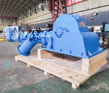 Generator Turbin Turgo Diameter 350 hingga 400mm Menampilkan Alternator Sinkron Spesifikasi Biru atau Kustom Cocok untuk Solusi Daya
