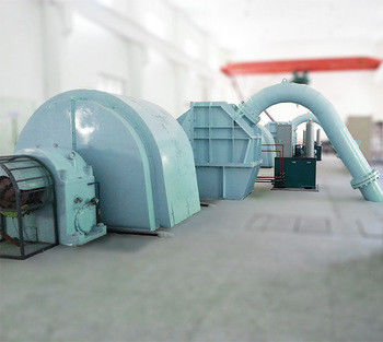 Diameter 200mm Turbin Pelton Kepala Tinggi Termasuk Sistem Eksitasi Tanpa Sikat atau Statik yang Dirancang untuk Tenaga Hidroelektrik