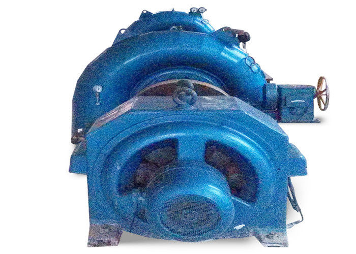Kisaran kecepatan 150RPM 1000RPM Francis Hydro Turbine Generator Mendukung Aliran 3.21 Untuk 14.9 M3s Produksi energi berkelanjutan