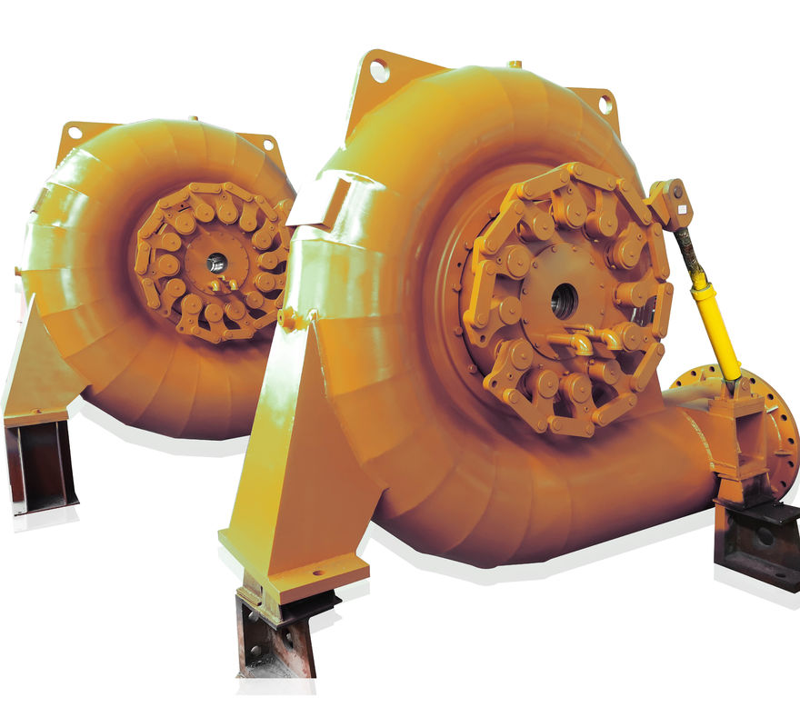 Francis Turbine Generator dengan kapasitas unit 2000kw, sistem kontrol otomatis, dan baja dan paduan kekuatan tinggi untuk output tenaga air yang stabil