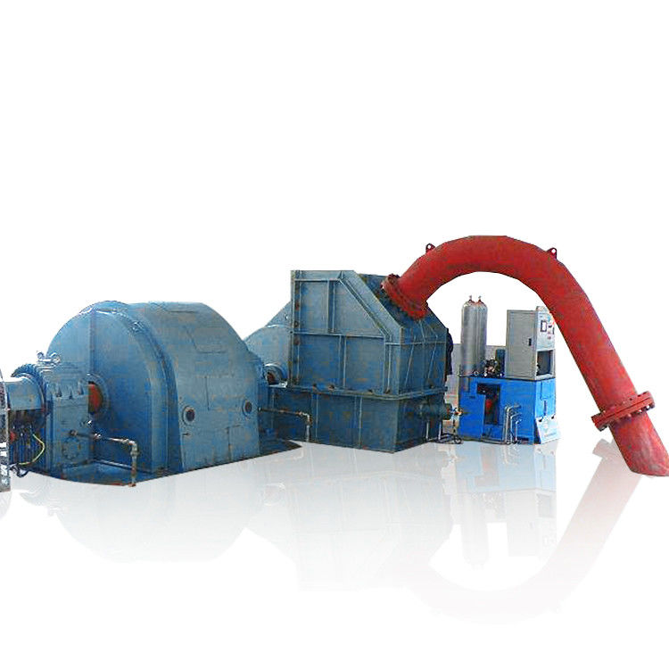Generator Turbin Pelton Kepala Tinggi 100m Hingga 2000m Tegangan Terukur 6-10kV Direkayasa Khusus Untuk Produksi Energi Pembangkit Listrik Tenaga Air