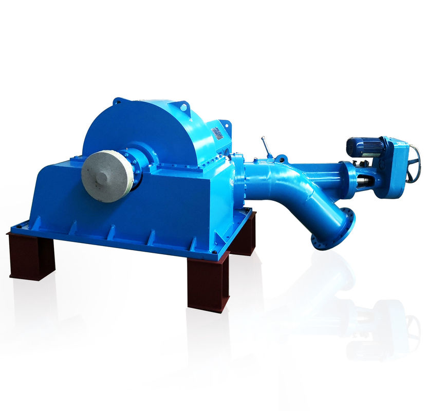 400-600 mm diameter pipa Turgo Turbine Generator Peralatan tenaga air yang dirancang untuk memaksimalkan output energi dan keandalan