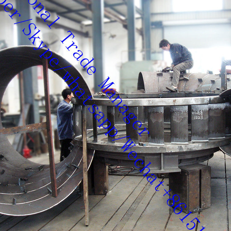 Kisaran kecepatan 150RPM 1000RPM Francis Hydro Turbine Generator Mendukung Aliran 3.21 Untuk 14.9 M3s Produksi energi berkelanjutan